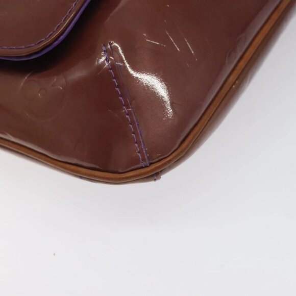 LOUIS VUITTON Monogram Vernis Thompson Street Bag Viole M91095 LV Auth 131521 - Picture 5 of 16
